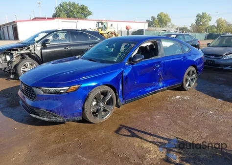 2023 Honda Accord Hybrid Sport-L from USA, damaged, VIN 1HGCY2F72PA061832